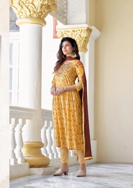 Printkari Embroidered and Printed Collection By Khoobsurat Vol 02 - PK 12 main image 0